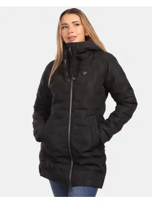 Damenmantel KILPI BELIZE-W ZL0129KI SCHWARZ