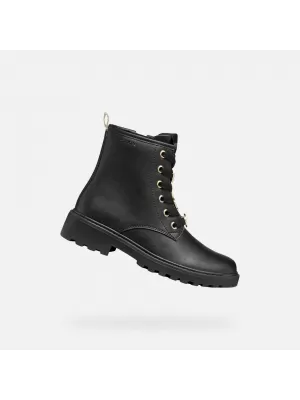 Stiefeletten für Mädchen GEOX CASEY HARRY POTTER J5620B000BCC9999 SCHWARZ