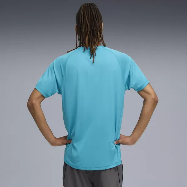  Hemd PUMA M RUN VELOCITY TEE (POLY) 52660018 GESCHWINDIGKEIT BLAU 