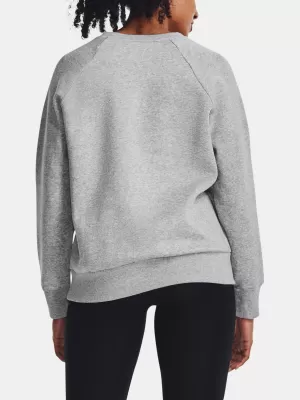 Damen-Sweatshirt UNDER ARMOUR UA RIVAL FLEECE CREW 1379508-012 GRAU