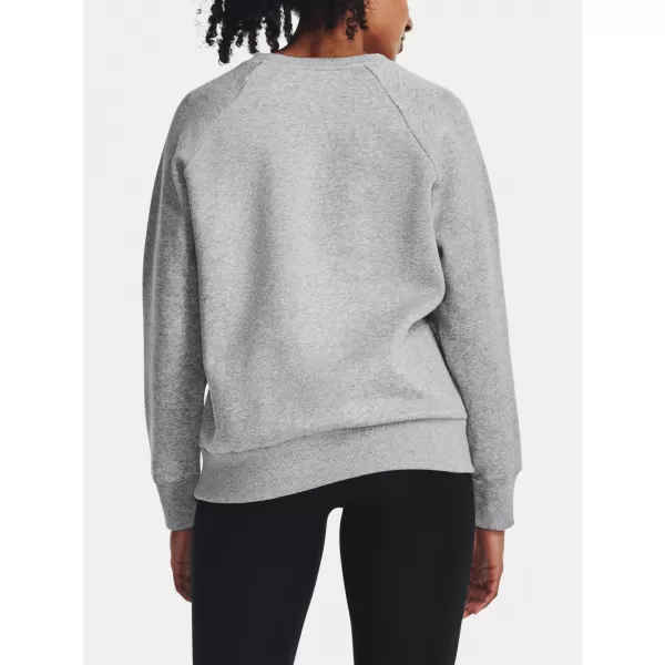  Damen-Sweatshirt UNDER ARMOUR UA RIVAL FLEECE CREW 1379508-012 GRAU 