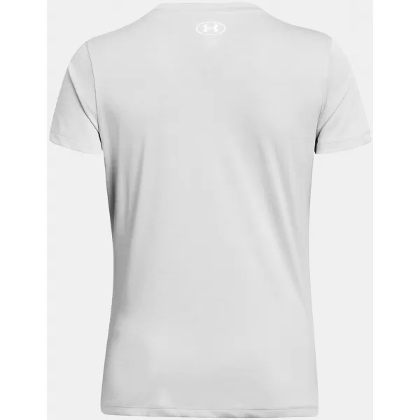  Damen-T-Shirt UNDER ARMOUR TECH SSV- TWIST 1384227-014 GRAU 