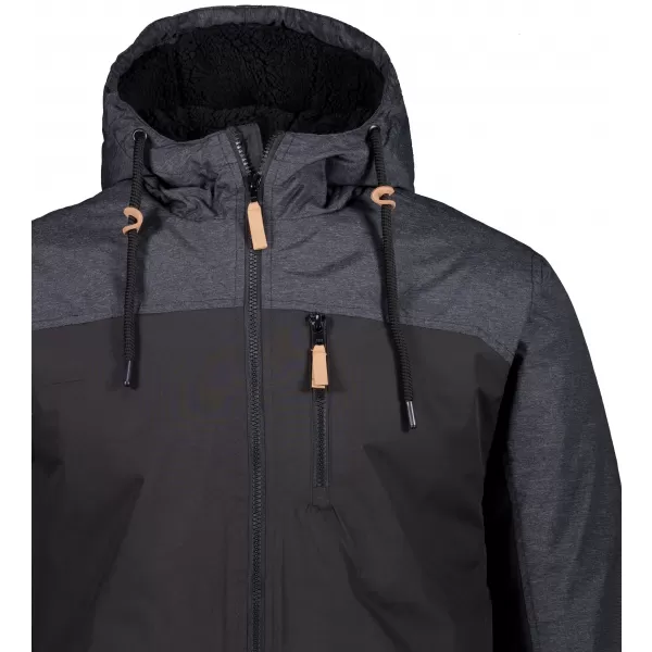  Herren-Winterjacke ALTISPORT NEROM SCHWARZ 