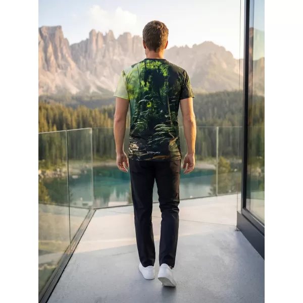  Herren Freizeithemd Premium ALTISPORT VOJ/ALM116TR06 DSCHUNGEL 
