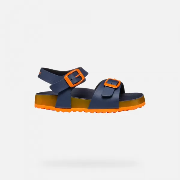  Sandalen für Jungen GEOX GHITA J558LC0003WC0659 DUNKELBLAU 