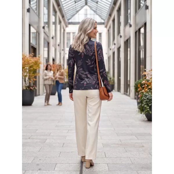 Rollkragenpullover für Damen ALTISPORT GERDA SCHWARZ 