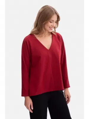 Damenbluse BEWEAR B304 KASTANIENBRAUN