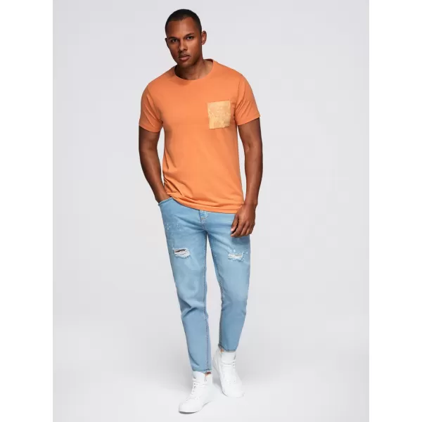  Hemd OMBRE OM-TSPT-0227 ORANGE 