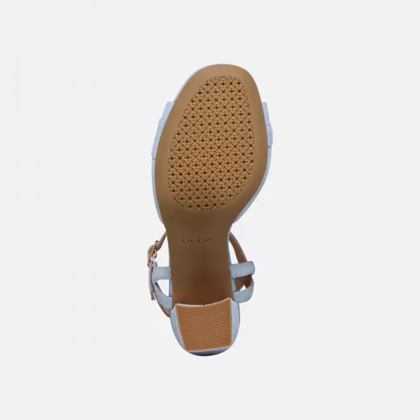  Damensandalen GEOX NEW ERAKLIA 80 HELLBLAU 