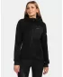 Fleece-Sweatshirt für Damen KILPI NORKA-W ZL0204KI SCHWARZ