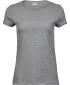 Damen-T-Shirt TEE JAYS | TJ 5063 GRAU MELIERT