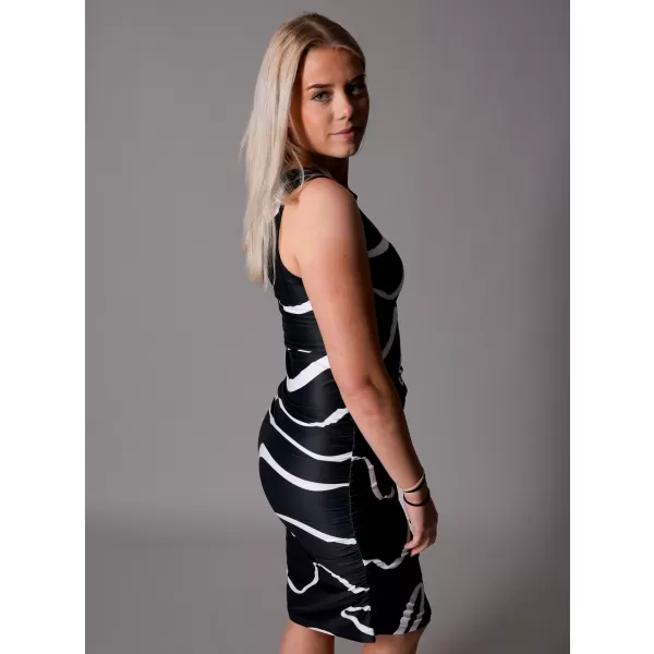  Premium-Kleid für Damen ALTISPORT VOJ/ALW088SAT03 SCHWARZ 
