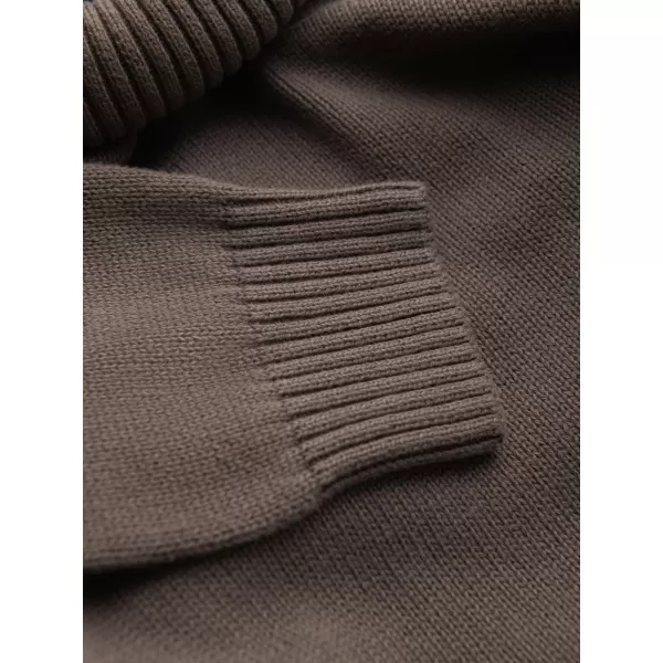 Herrenpullover OMBRE OM-SWTN-0163 GRAUBRAUN 