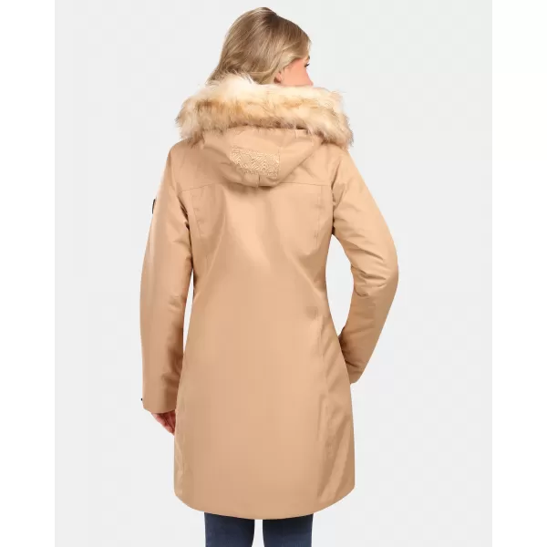  Damenmantel KILPI PERU-W ZL0128KI BEIGE 