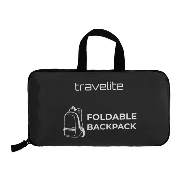  Rucksack TRAVELITE FOLDABLE BACKPACK SCHWARZ 