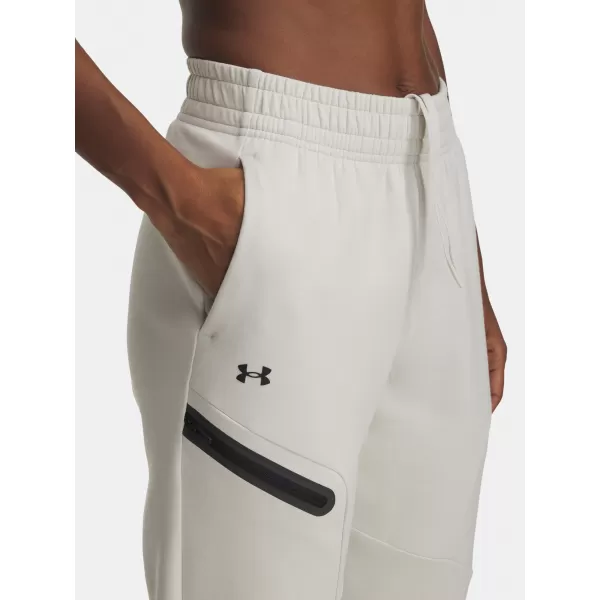  Damen-Jogginghose UNDER ARMOUR UNSTOPPABLE FLC JOGGER 1379846-110 WEIß 