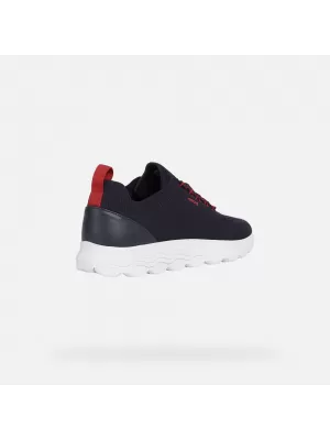 Herren-Sneaker GEOX SPHERICA G002561 DUNKELBLAU