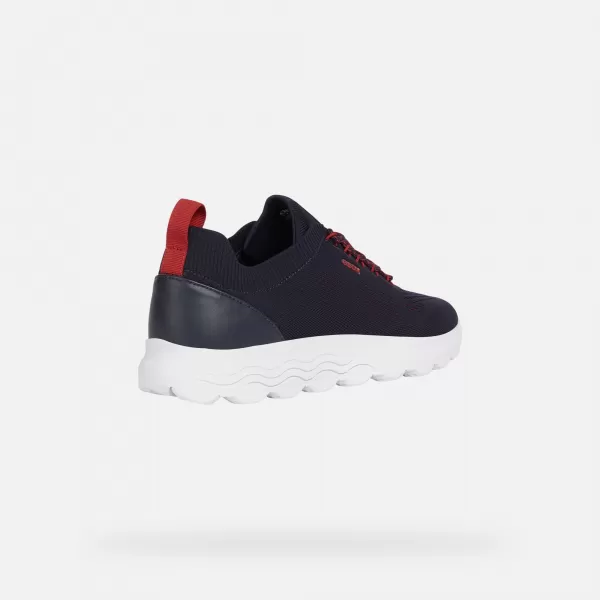  Herren-Sneaker GEOX SPHERICA G002561 DUNKELBLAU 