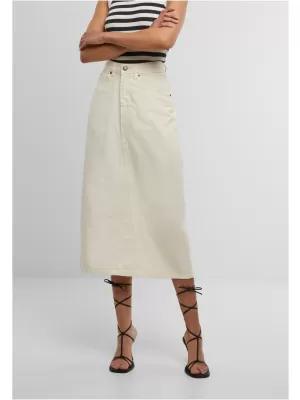 Damenrock URBAN CLASSICS TB7443 WEIßER SAND