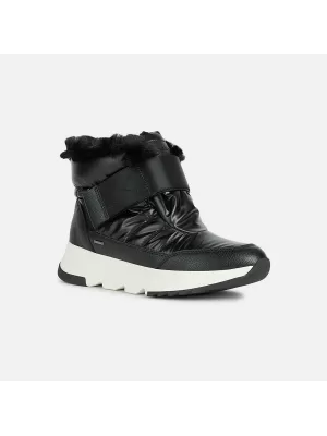 Damen-Stiefeletten GEOX FALENA SCHWARZ