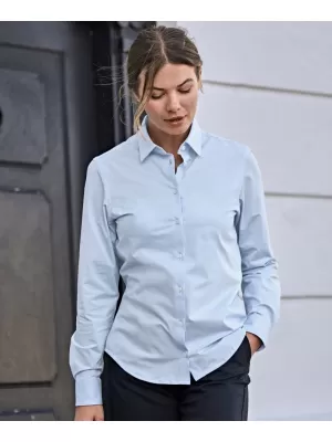 Damenhemd TEE JAYS | TJ 4031 WEIß