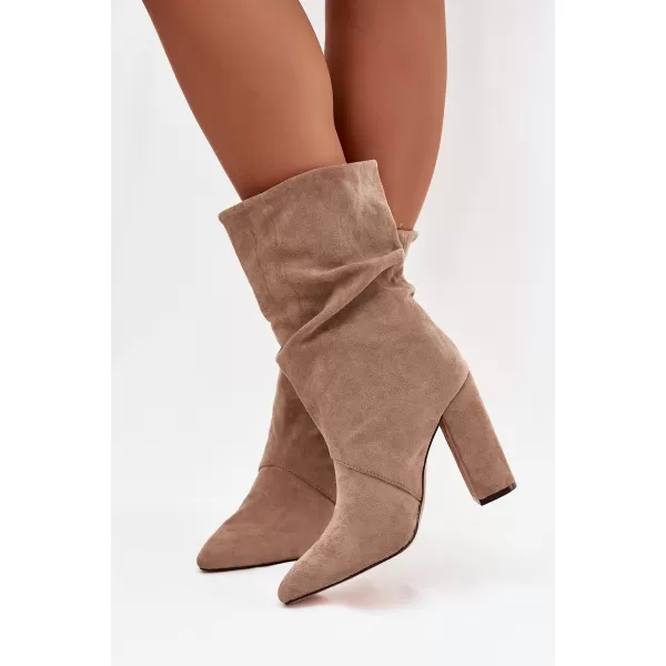  Damenschuhe mit Absatz BOTO DARLINA 40513 KHAKI 