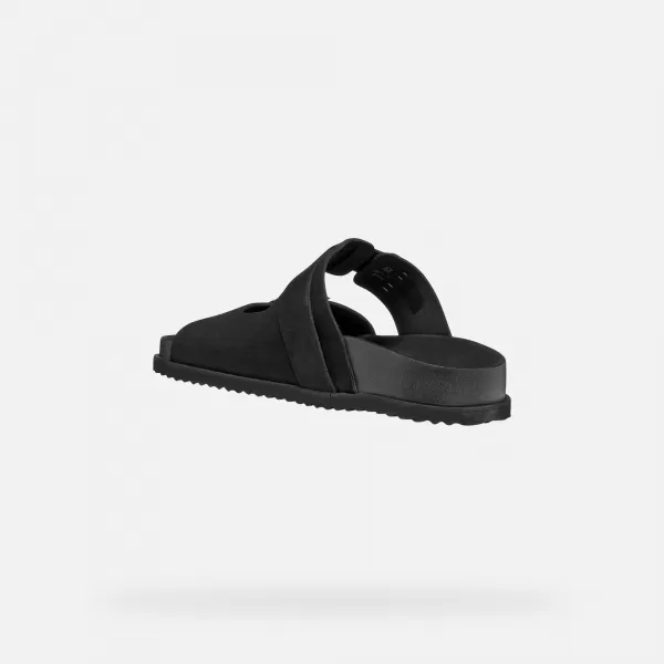  Herrenhausschuhe GEOX PARNAIBA G014434 SCHWARZ 