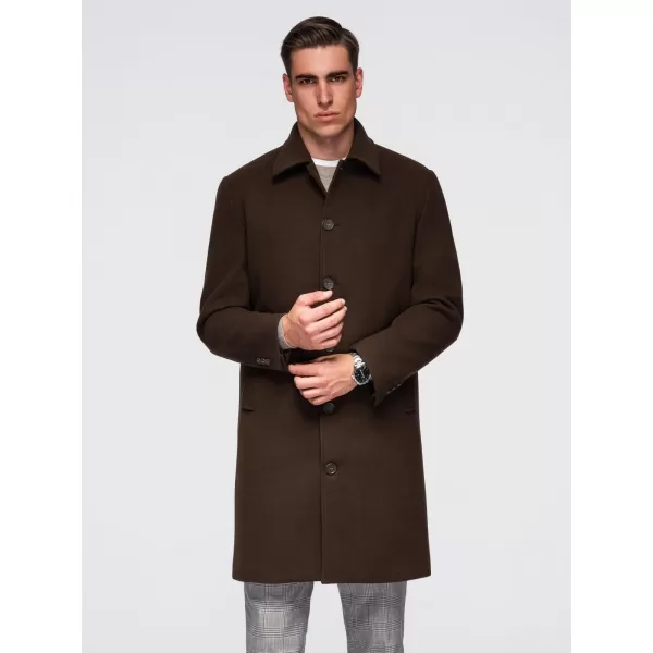  Herrenmantel OMBRE OM-COWC-0135 BRAUN 