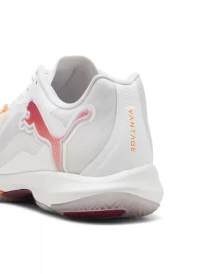 Damenschuhe PUMA VANTAGE NITRO W+ 108563-01 WEIß/BEERE/HITZEFEUER/FLIEDER