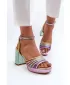 Damensandalen D&A CR920 LILA