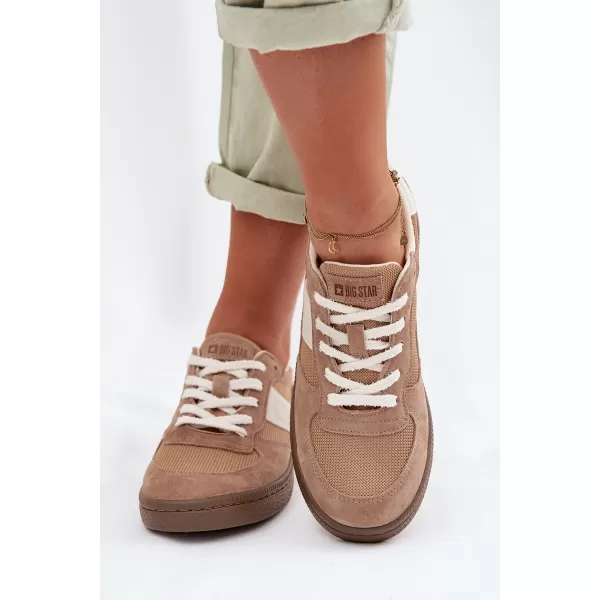  Damen-Sneaker BIG STAR TT274177 BEIGE Big Star Shoes 
