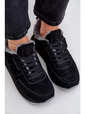 Damen-Sneaker BIG STAR OO274580 SCHWARZ Big Star Shoes