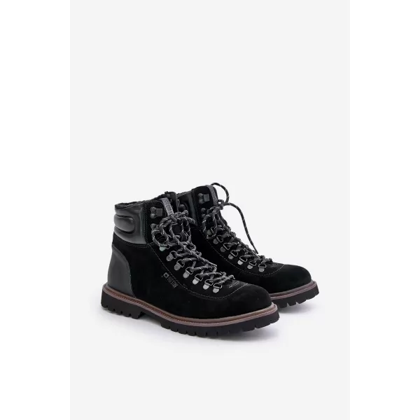  Herrenschuhe BIG STAR OO174643 SCHWARZ Big Star Shoes 