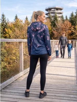 Premium-Softshelljacke für Damen ALTISPORT VOJ/ALW064JACK01 BLAU ROSA