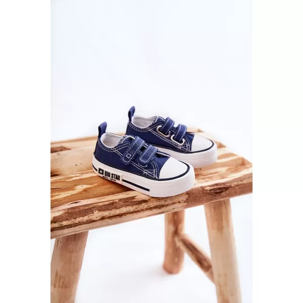  Kinder-Sneaker BIG STAR KK374075 BLAU Big Star Shoes 