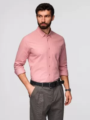 Herrenhemd OMBRE K700 ROSA