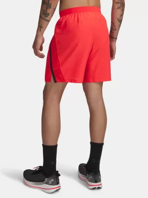 Herrenshorts UNDER ARMOUR UA LAUNCH 7'' SHORTS 1382620-714 ROT