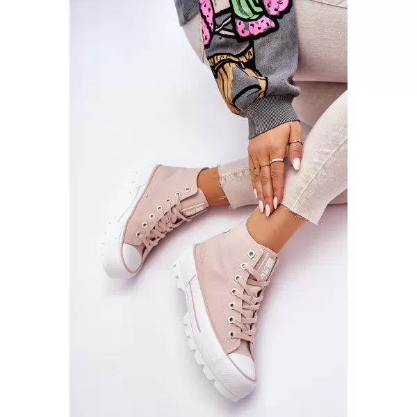  Damen-Sneaker BIG STAR LL274157 NUDE Big Star Shoes 