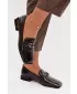 Damenmokassins D&A CR61-3125 SCHWARZ