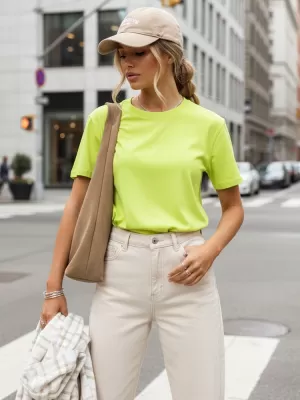 Damen-T-Shirt DSTREET RY2915 HELLGRÜN