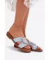 Damensandalen VINCEZA 17381 BLAU