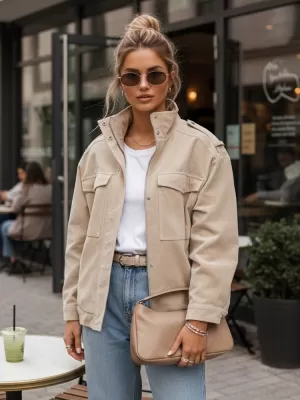 Damenjacke DSTREET TY5653 BEIGE