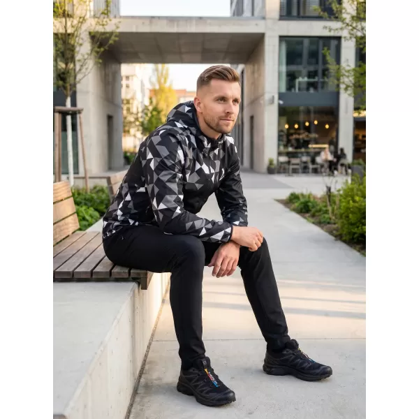  Premium-Softshelljacke für Herren ALTISPORT VOJ/ALM108JACK01 SCHWARZ 