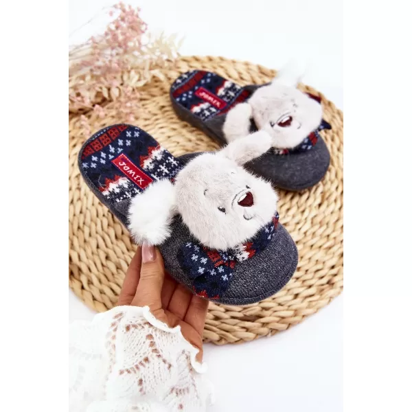  Kinderhausschuhe BOTO DASCA 28697 GRAU 