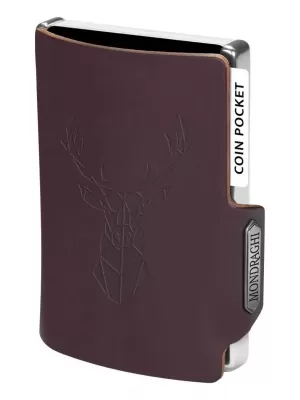 Geldbörse MONDRAGHI Silhouette Modern Deer BRAUN