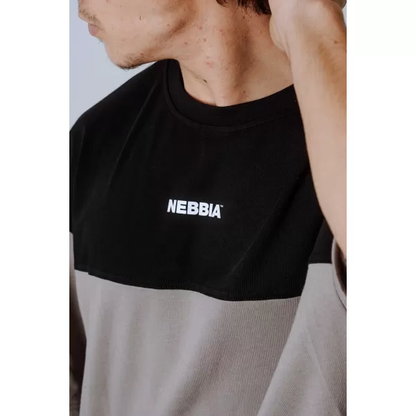  Übergroßes T-Shirt POWER 898 HELLBRAUN Asche Nebbia 