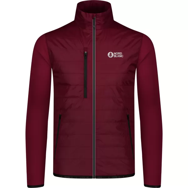  Sportjacke für Herren NORDBLANC MEANDER NBWJM8360 BURGUND 