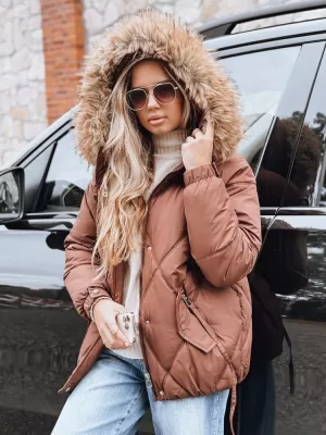Damenjacke DSTREET TY5231 BRAUN