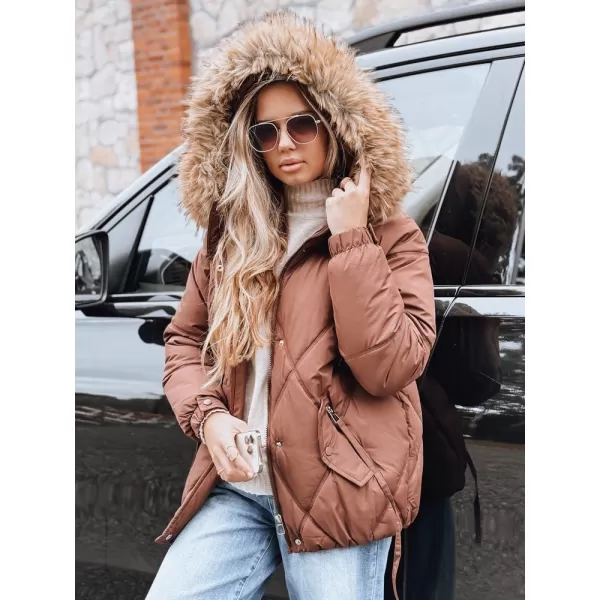  Damenjacke DSTREET TY5231 BRAUN 