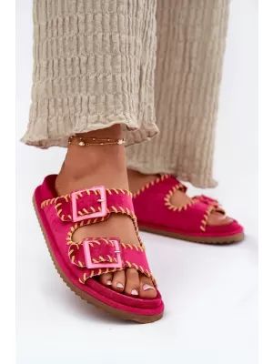 Damenhausschuhe BOTO VISLEY 37421 FUCHSIE